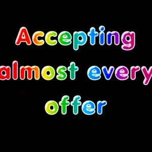 Bundle and save or make an offer on everything